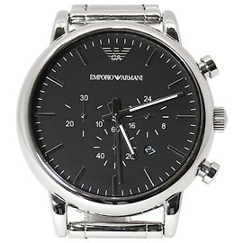 Relógio Armani Chronograph Quartz em Aço Preto