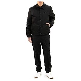 Prada Giacca Blouson in Re-Nylon Nero