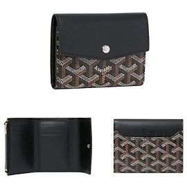 Goyard Wallet Saint Gabriel Black