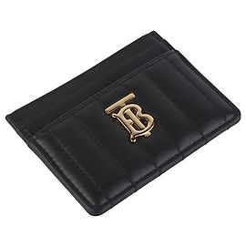 Burberry Gold-Plated BT Rola Cardholder Golden