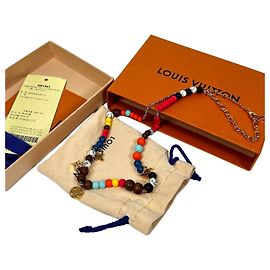 Louis Vuitton LV Surfing Beads Necklace Orange