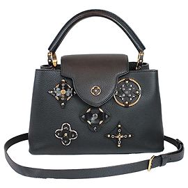 Louis Vuitton Flower Capucines PM Black Schwarz