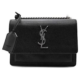Saint Laurent Mini Sac Sunset Noir