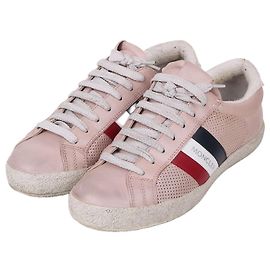 Moncler Tênis Side Ligrasse Rosa