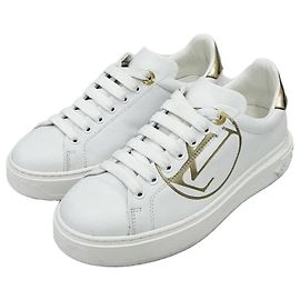Louis Vuitton LV Gold Timeout Sneaker Silber