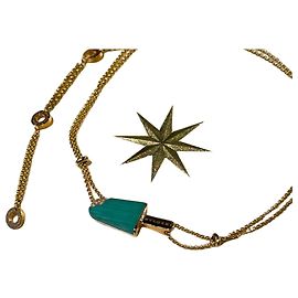 Bulgari Collier Gelati Malachite Pink Gold Multicolore