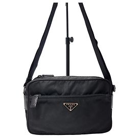 Prada Borsa per Fotocamera in Nylon Unisex (Premium) Nero