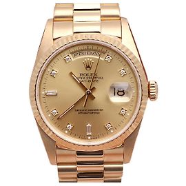 Rolex Orologio Day-Date in oro da uomo Original Tenpoint Unit D'oro