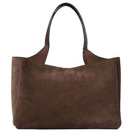 Tod's Timeless Suede Medium Tote Bag Black
