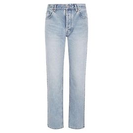 Saint Laurent Jeans rectos South Blue Azul