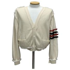 Thom Browne Diagonal Armband Wool Cardigan Multiple colors