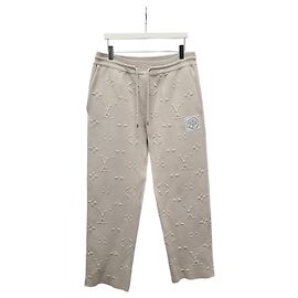 Louis Vuitton Pantaloni da jogging Cre Monogram Marrone