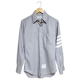 Thom Browne Camicia Oxford Marrone