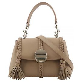 Chloé Mini bolsa de ombro Penelope Soft Marrom