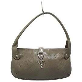 Bally Bolsa de ombro de couro Marrom