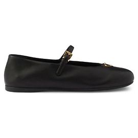 Prada Ballerinas aus Nappaleder Schwarz