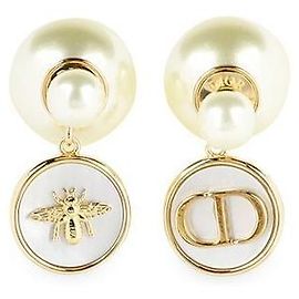Dior Orecchini tribali da donna Bianco