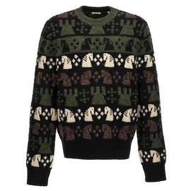Burberry Wollmischung Pullover Schwarz