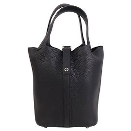Hermès Picotin Black Preto