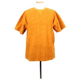 Dior Oblique Terry T-Shirt Orange Orange