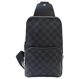 Louis Vuitton Slingback Avenue Damier Graphite Marrom