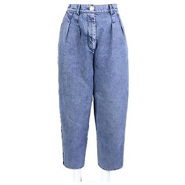 Chanel Denim Pants Blue