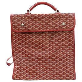 Goyard St. Louis Backpack Red Red