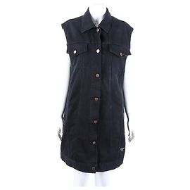 Prada Denim Kleid Schwarz