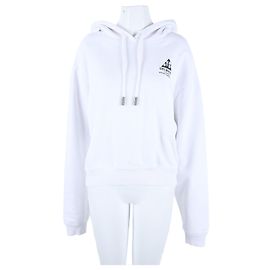 Off White Off-White Kapuzenpullover mit langen Ärmeln Weiß