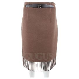 Hermès Kaschmirrock Braun