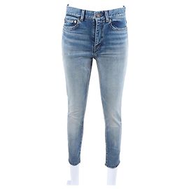 Saint Laurent Pantalones vaqueros Azul