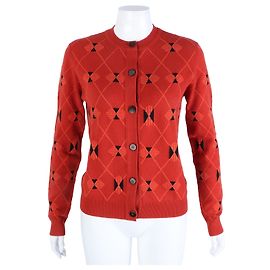 Hermès Cardigan en cachemire Rouge