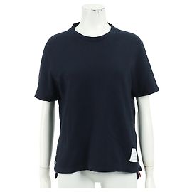 Thom Browne Top a maniche corte Blu