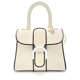 Delvaux Brion Mini Box Blanc