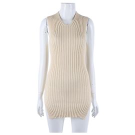 Céline Maille sans manches Blanc