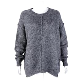 Isabel Marant Langarm-Strickpullover Braun