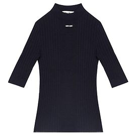 Miu Miu Punto para mujer Negro