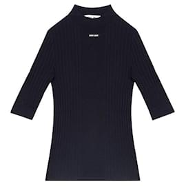 Miu Miu Strickware für Damen Schwarz