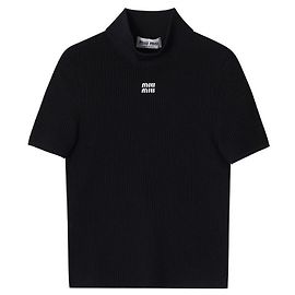 Miu Miu Strickware für Damen Schwarz