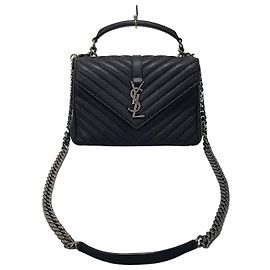Saint Laurent Borsa a Spalla Monogram College Medium Nero