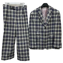 Thom Browne Chaqueta de lana a cuadros (Set-Up) Multicolor