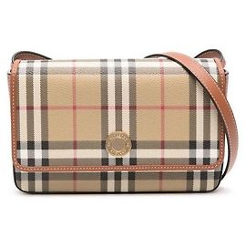 Burberry Bolsa transversal Hampshire em lona estampada Multicor