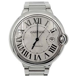 Cartier Relógio Ballon Bleu em aço Prata