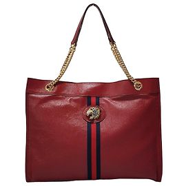 Gucci Bolsa Shopper Tiger Web Raza Vermelho