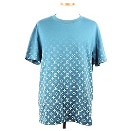 Louis Vuitton Monogram Gradient T-Shirt XL Blue