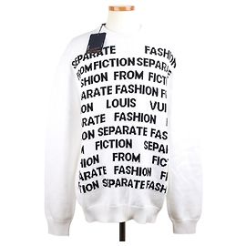 Louis Vuitton Strickpullover mit Buchstabenstickerei - Limitierte Edition Schwarz