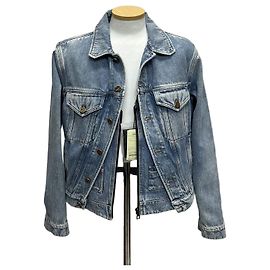 Louis Vuitton Virgil Abloh Blue Denim Jacket Blue