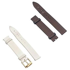 Piaget Set Satin Watch Strap Brown