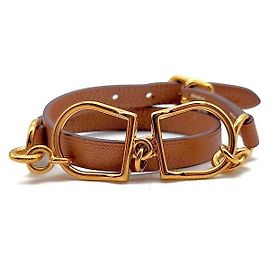 Bracelet Étrier Double Tour Hermès Multicolore