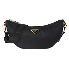 Prada Borsa a tracolla in nylon Re-Edition Nero